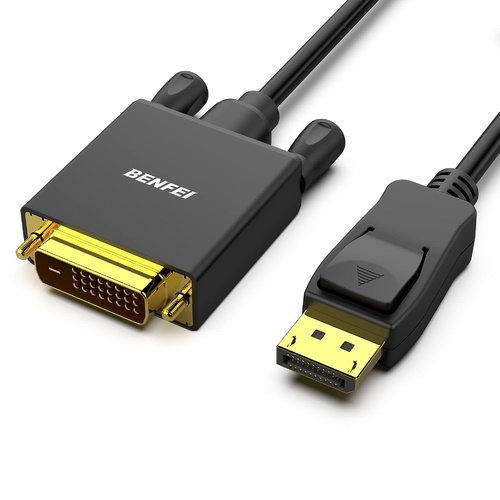 BENFEI DisplayPort to DVI 1.8m (6 Feet) Cable - Main Image