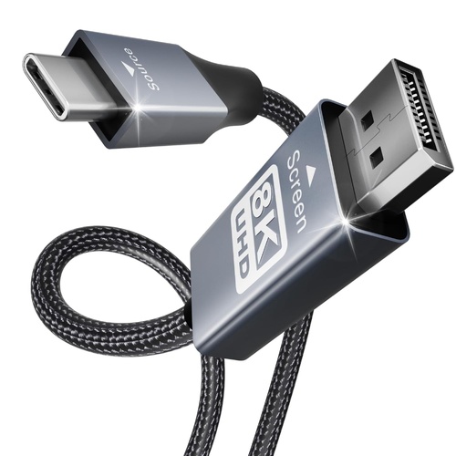 BENFEI USB-C to DisplayPort 3M (10 Feet) Cable(8K@60Hz 4K@144Hz) - Main Image