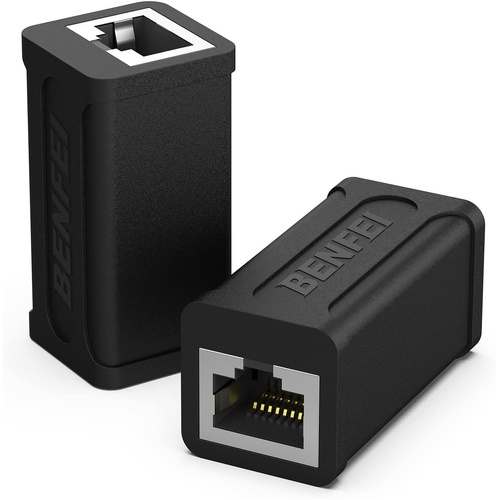 BENFEI RJ45 Inline Coupler, Cat7 Cat6 Cat5e Ethernet Coupler Female to Female - Main Image