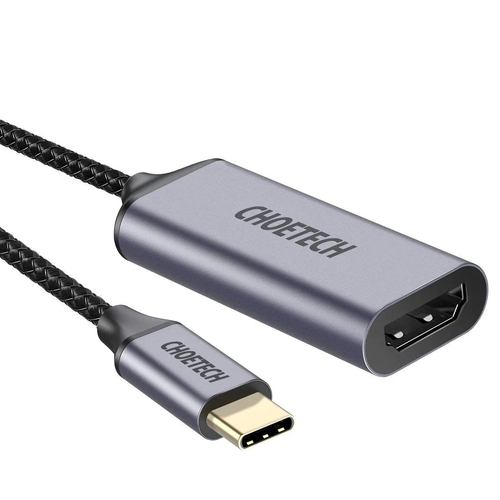 CHOETECH HUB-H10 USB-C To HDMI Braided Cable Adapter - Main Image