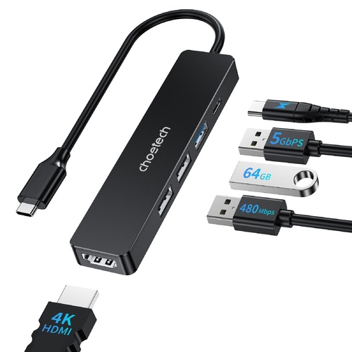 CHOETECH HUB-M80 Hub 5-in-1 Multifunctional Hub - Main Image