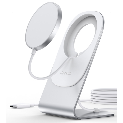 CHOETECH MIX00117SL Magasafe Fast Wireless Charger Stand Holder For iPhone 13/12 (H047+T517) - Main Image