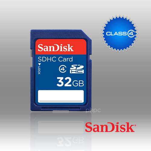 SANDISK SDHC SDB 32GB CLASS 4 - Main Image