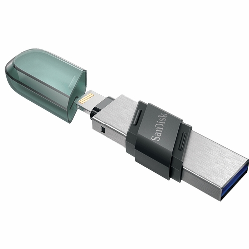 SanDisk 256GB iXpand Flash Drive Flip (SDIX90N-256G) - Main Image