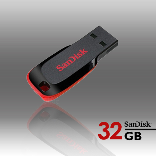 Sandisk Cruzer Blade CZ50 32GB USB Flash Drive - Main Image