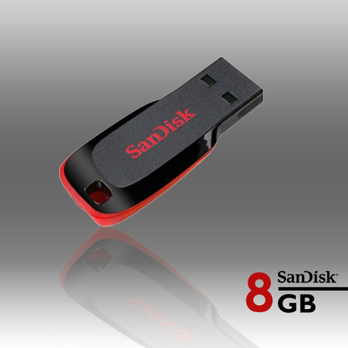 Sandisk Cruzer Blade CZ50 8GB USB Flash Drive - Main Image