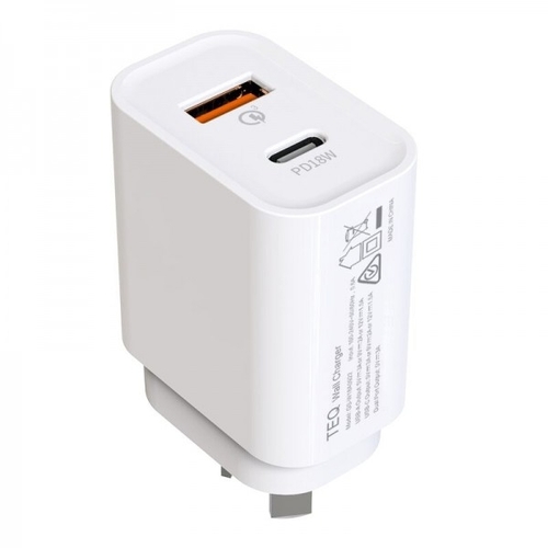 TEQ PD18W + QC 3.0 Fast Charger Dual adapter - Main Image