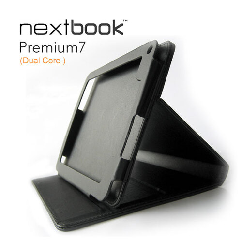 Stand Case for Nextbook Premium7 Tablets 727KC (Dual Core) - Black - Main Image