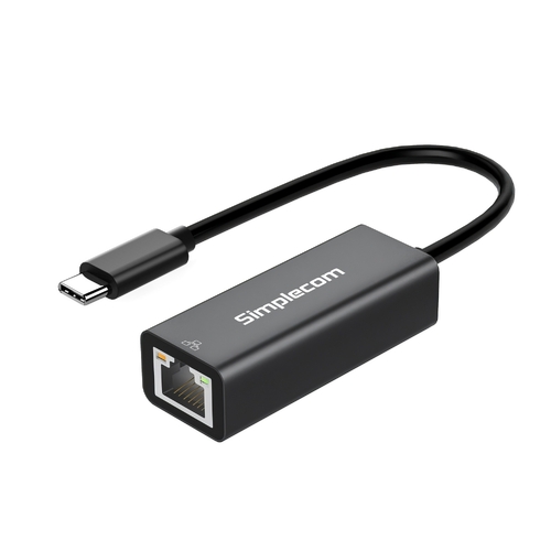 Simplecom NU314 SuperSpeed USB-C to Gigabit Ethernet Network Adapter - Main Image
