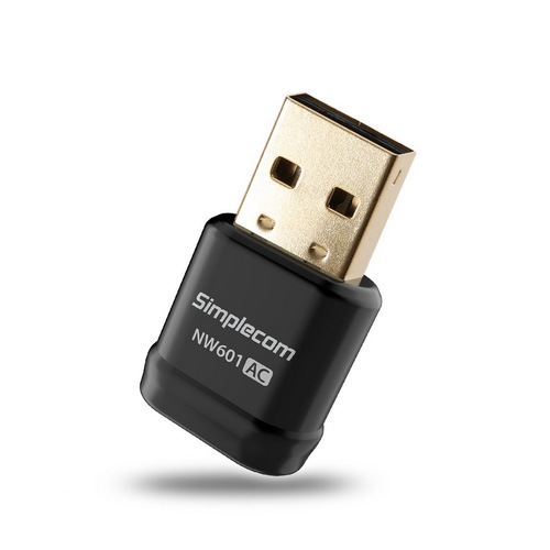 Simplecom NW601 AC600 Mini WiFi Dual Band Wireless USB Adapter - Main Image
