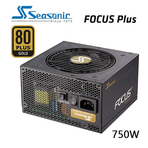 SeaSonic 750W FOCUS PLUS Gold PSU GX-750 (SSR-750FX)    ( One Seasonic ) - Main Image