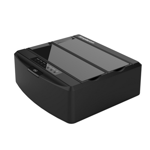 Simplecom SD312 Dual Bay USB 3.0 Docking Station for 2.5" and 3.5" SATA Drive Black - Main Image