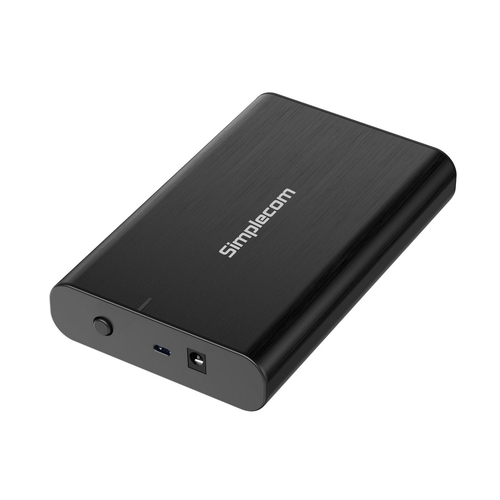 Simplecom SE331 Aluminium 3.5'' SATA to USB-C External Hard Drive Enclosure USB 3.2 Gen1 5Gbps - Main Image