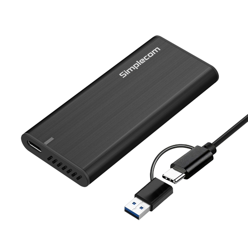 Simplecom SE502C SATA M.2 SSD to USB-C Enclosure USB 3.2 Gen1 5Gbps - Main Image
