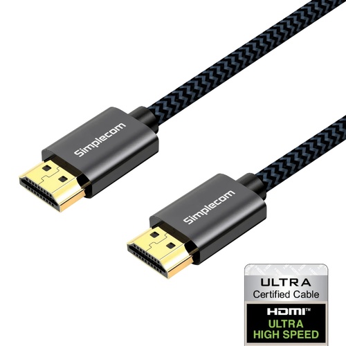Simplecom SBT002 Ultra High Speed HDMI 2.1 Cable Nylon Braided 48Gbps 8K@60Hz - Main Image