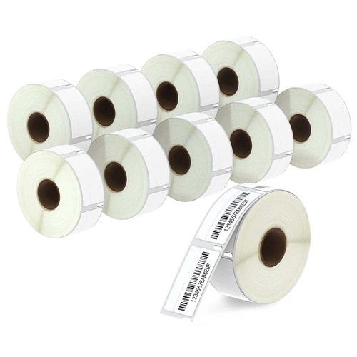 10x Compatible Dymo 11355 SD11355 / S0722550 thermal label 19mm x 51mm 500 Per Roll for Dymo labelWriter - Main Image