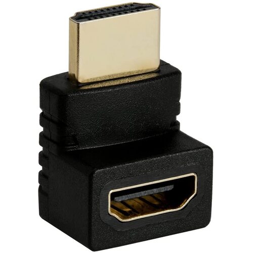 Right Angle 270 Degree HDMI Male to Female Plug Play Connector Adapter joiner - Main Image