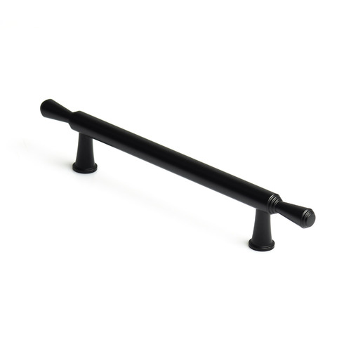 Black Zinc Kitchen Cabinet Handles Drawer Bar Handle Pull 128mm - Main Image