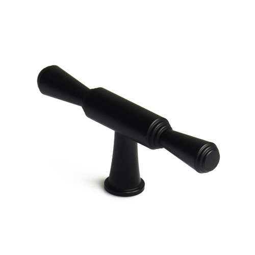 Black Zinc Kitchen Cabinet Handles Drawer Bar Handle Pull T - Main Image
