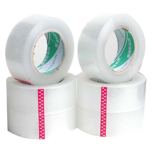 6 Rolls 150m Clear Packing Tape Sealing Tape 150m x 45mm - Main Image