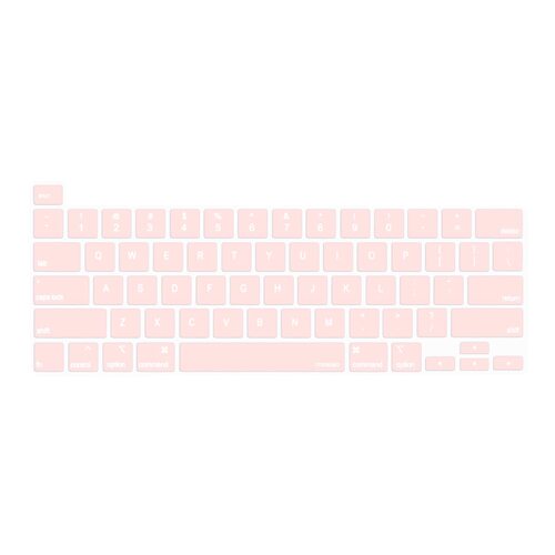 Keyboard Cover Skin For MacBook Pro 13 Pro 16 A2338 A2289 A2251 A2141 M1 M2 2020 to 2023 Pink - Main Image
