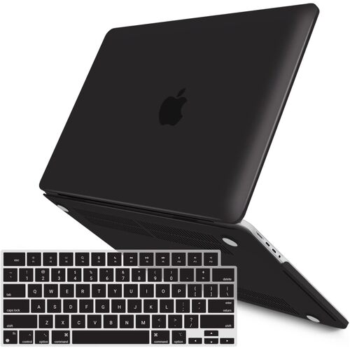 Suitable for  MacBook Pro 16 inch Case 2023 2022 2021 M2 A2780 A2485 M1 Pro/Max Hard Shell Case Keyboard Cover Black - Main Image