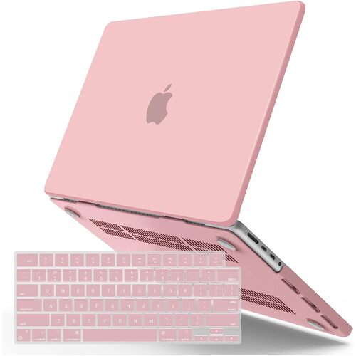 Suitable for  MacBook Pro 16 inch Case 2023 2022 2021 M2 A2780 A2485 M1 Pro/Max Hard Shell Case Keyboard Cover Sold Pink - Main Image