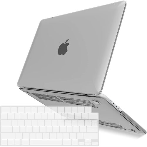 Suitable for  MacBook Pro 16 inch Case 2023 2022 2021 M2 A2780 A2485 M1 Pro/Max Hard Shell Case Keyboard Cover White - Main Image