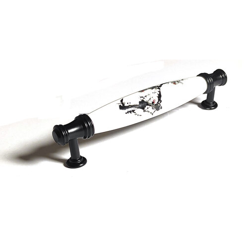Ceramics Kitchen Cabinet Handles Bar Drawer Handle Pull black 96mm - Main Image