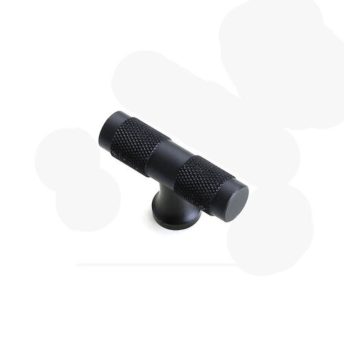 Black Furniture Door Kitchen Cabinet Handle Handles Pull Pulls Cupboard T Bar - Main Image
