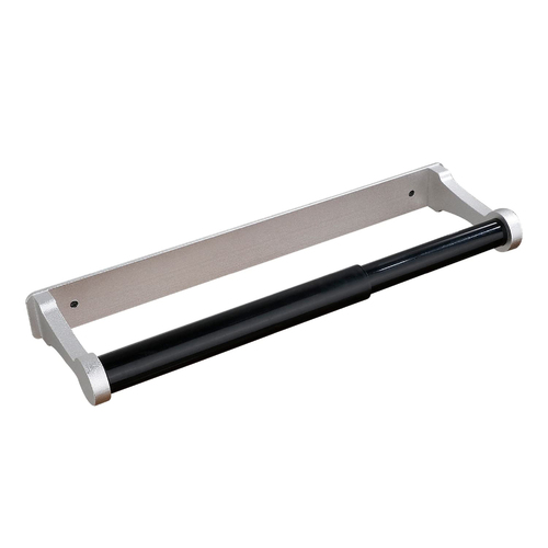 Kitchen Paper Holder Under Cabinet Screw Wall Mount Adhesive Paper Towel Holder Rectangle Silver - Main Image