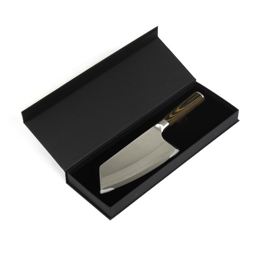 27cm Cleaver Knife Kitchen Chef Knife 7 inch Vegetable Meat Cleaver Pakkawood wood Handle - Main Image