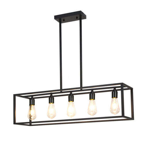 Interior Ave - Industrial 5 Light Chandelier - Main Image