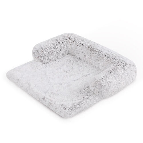 Kids Pet Sofa Bed Dog Cat Calming Waterproof Sofa Cover Protector Slipcovers L - Main Image