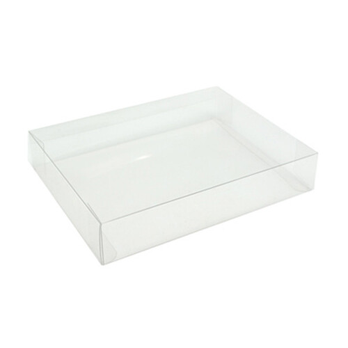 10 Pack of 15*15*4cm Clear PVC Plastic Folding Packaging Small rectangle/square Boxes for Wedding Jewelry Gift Party Favor Model Candy Chocolate Soap  - Main Image