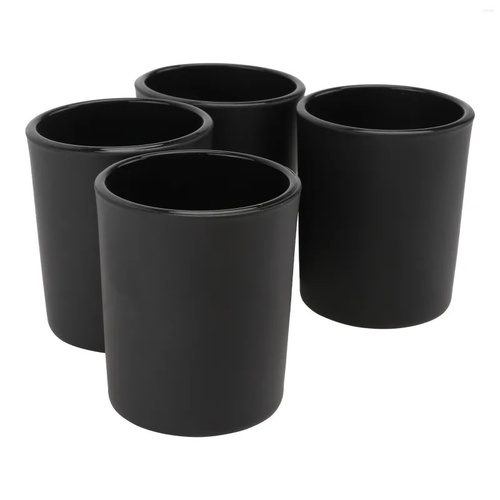 20 Pack Black Matt Tealight Candle Holder 6.5cm Festival Decor Wedding Propose Parties Holiday and Home Decor - Main Image