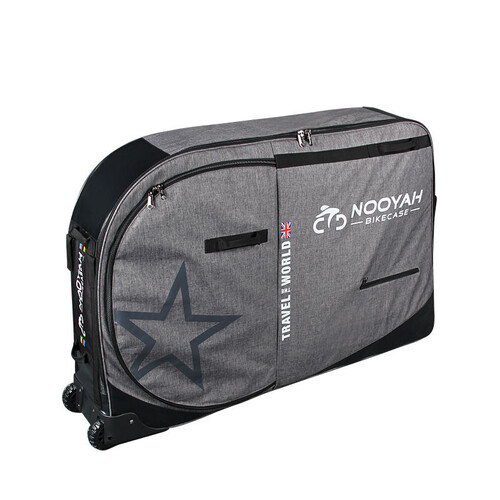 NOOYAH Bike Travel Bag Case Plane Boat Shipping Transport, Fits Cross Country All Mountain Bike, MTB, TT, Road Triathlon Bike 29er 700c - Main Image