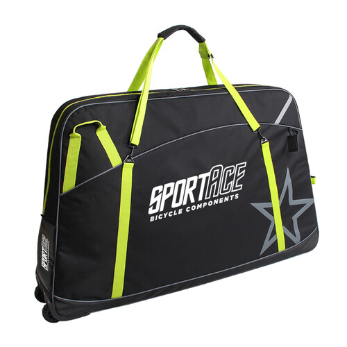 NOOYAH - SPORTACE Bike Plane Travel Soft Shell Case Bag Mountain BMX Tourer Road Bike - BK0088 125cm x 80cm - Black - Main Image