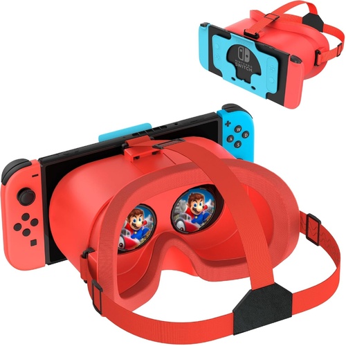 DEVASO VR Headset for Nintendo Switch Orange&Blue - Main Image