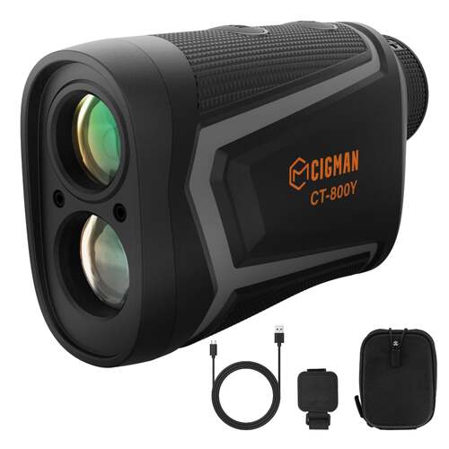 CIGMAN Golf Range Finder 800 Yards Laser Golf Rangefinder with Slope
 CT-800Y - Main Image