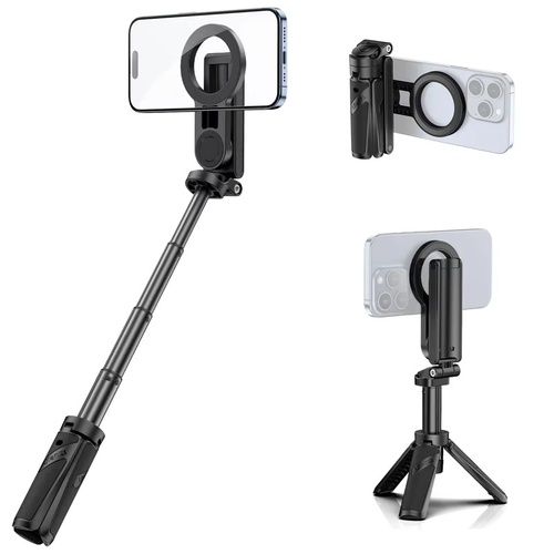 Ulanzi JJ03 Magnetic Phone Tripod Wireless Phone Grip Selfie Stick Desktop Tripod with Remote Control Photography Livestreaming - Main Image