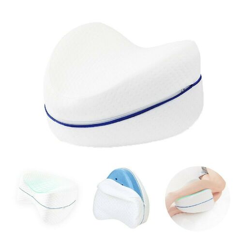 Leg Knee Support Pillow, Orthopedic Memory Foam Wedge Contour Pillow for Thighs, Leg Pillow for Back Hip Legs Knee Support Wedge and Pressure Relief,  - Main Image