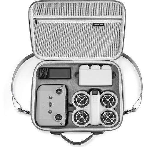 STARTRC Carrying Case for DJI Neo Portable PU Storage Protective Bag for DJI Neo Fly More Combo Accessories, Compatible with RC-N3 Remote Controller,  - Main Image
