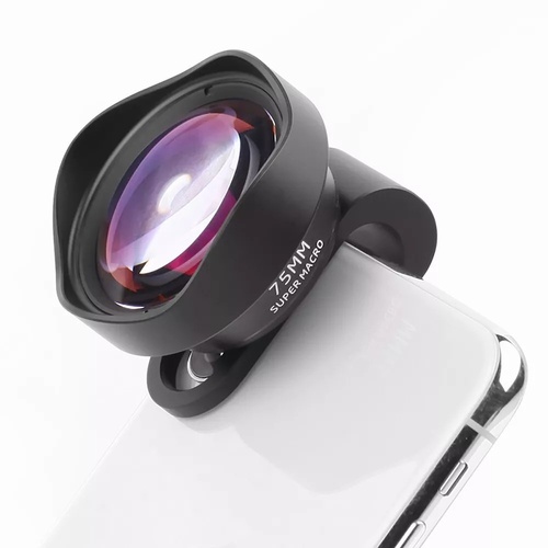 Ulanzi 75mm Professional Macro Photography Phone Camera Lens with Clip Universal - Main Image