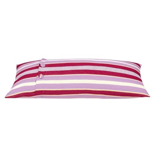 Coste Fuchsia 35x70cm Multicoloured Striped Cushion Cover - Main Image