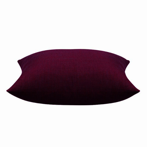 Elements Deep Red Solid Base Colour Cushion Cover - Main Image