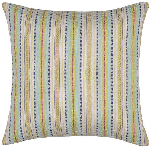 Finn Yellow Multicoloured Retro Cushion Cover - Main Image