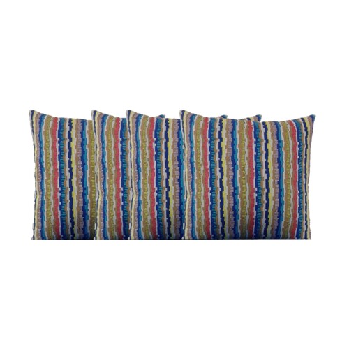 Pack of 4 Dries Multicoloured cushion covers Made In Europe - Main Image