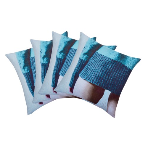 Pack of 4 Blaze Jumper Designer Cushion Covers 45cm x 45cm - Main Image