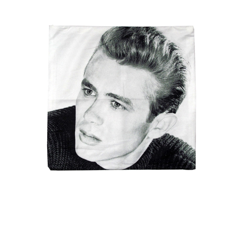 James Dean Portrait Square Cushion Cover - Main Image